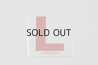 画像1: Lマーク（LONDON）【ステッカー】