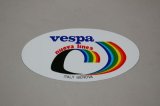 画像: vespa nuova linea（オーバル）【ステッカー】